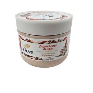 Dove Body Scrub Gingerbread Delight Limited Edition 15 oz Holiday Treats